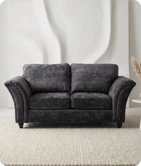 Cotswold Grey Fabric 2 Seater Sofa