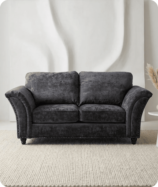 Cotswold Grey Fabric 2 Seater Sofa