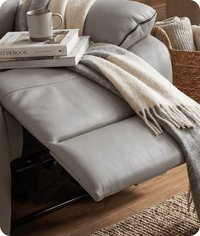 foster-light-grey-fabric-electric-recliner-armchair-close-up-detail