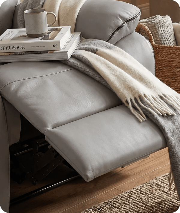 foster-light-grey-fabric-electric-recliner-armchair-close-up-detail