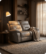 foster-light-grey-fabric-electric-recliner-2-seater-sofa-in-a-uk-living-room