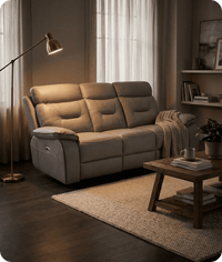 foster-light-grey-fabric-electric-recliner-3-seater-sofa-in-a-uk-living-room