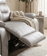 foster-light-grey-fabric-electric-recliner-3-seater-sofa-side-view