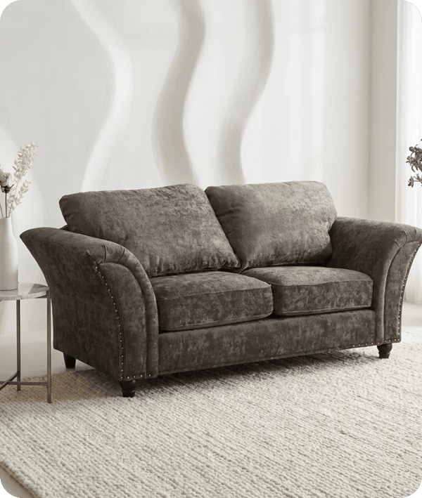 Cotswold Truffle Fabric 2 Seater Sofa