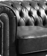 windsor-classic-grey-leather-2-seater-sofa-side-view