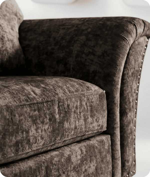Cotswold Truffle Fabric 3 Seater Sofa