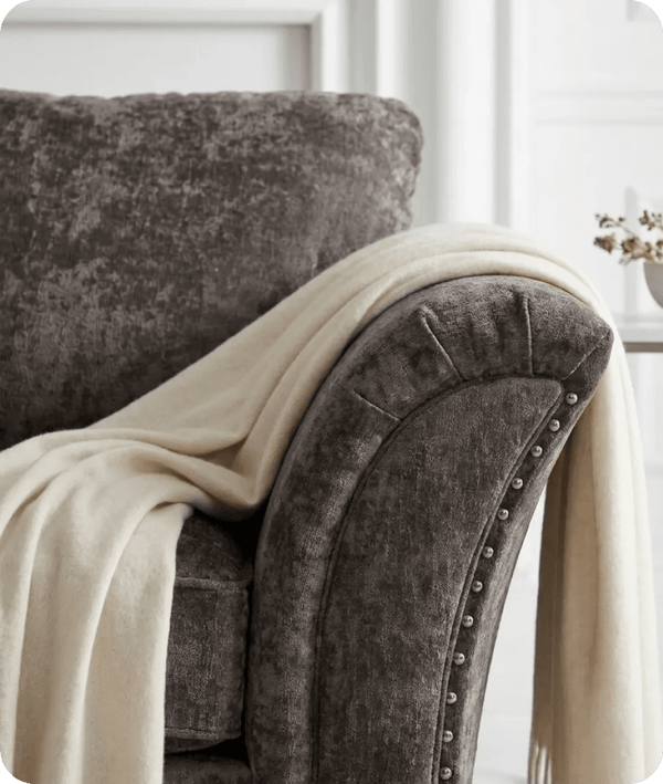 Cotswold Truffle Fabric 2 Seater Sofa