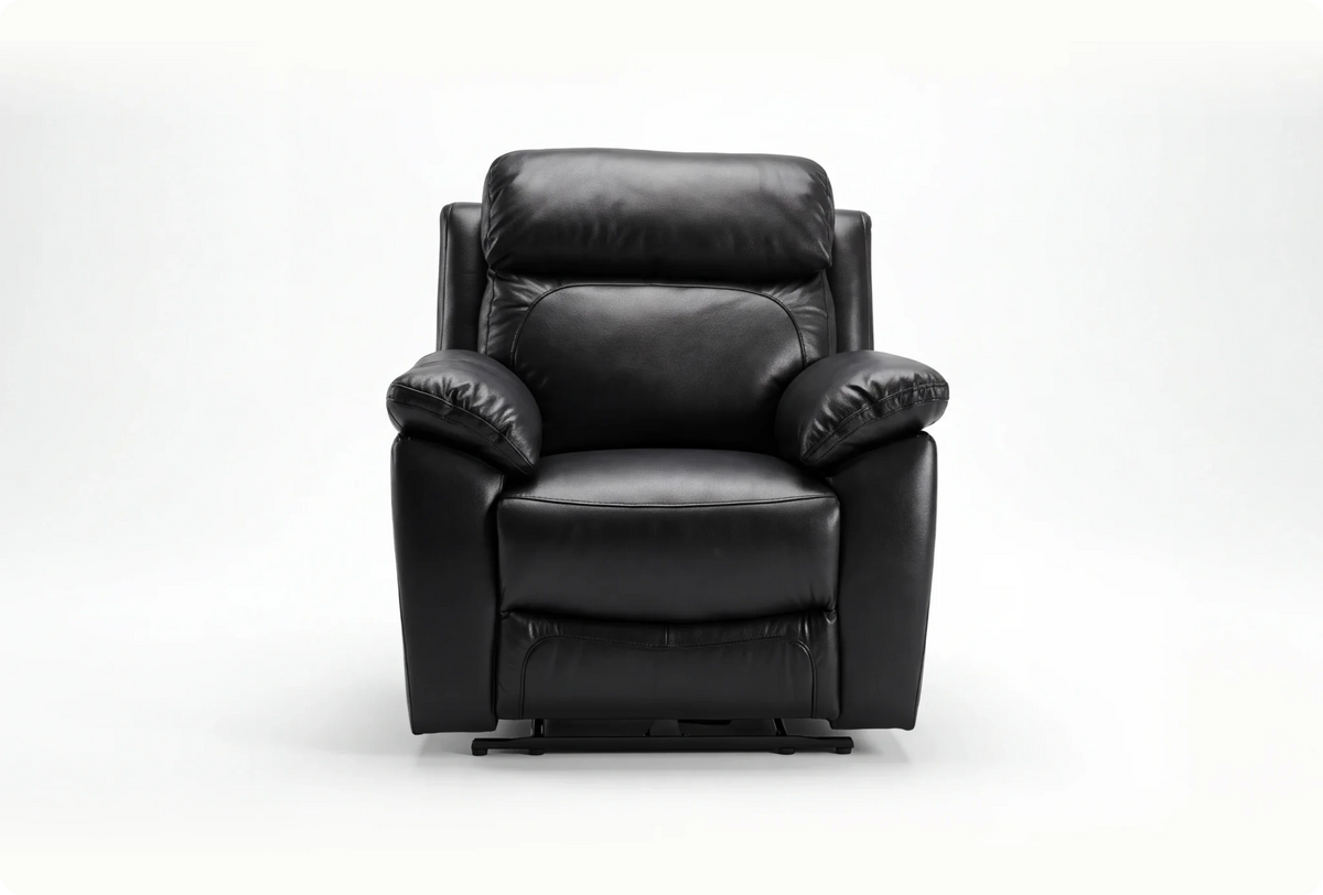 Torino Genuine Leather Black Electric 