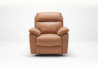 Torino Genuine Leather Caramel Armchair