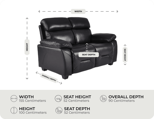 Velmont Genuine Leather Measurement