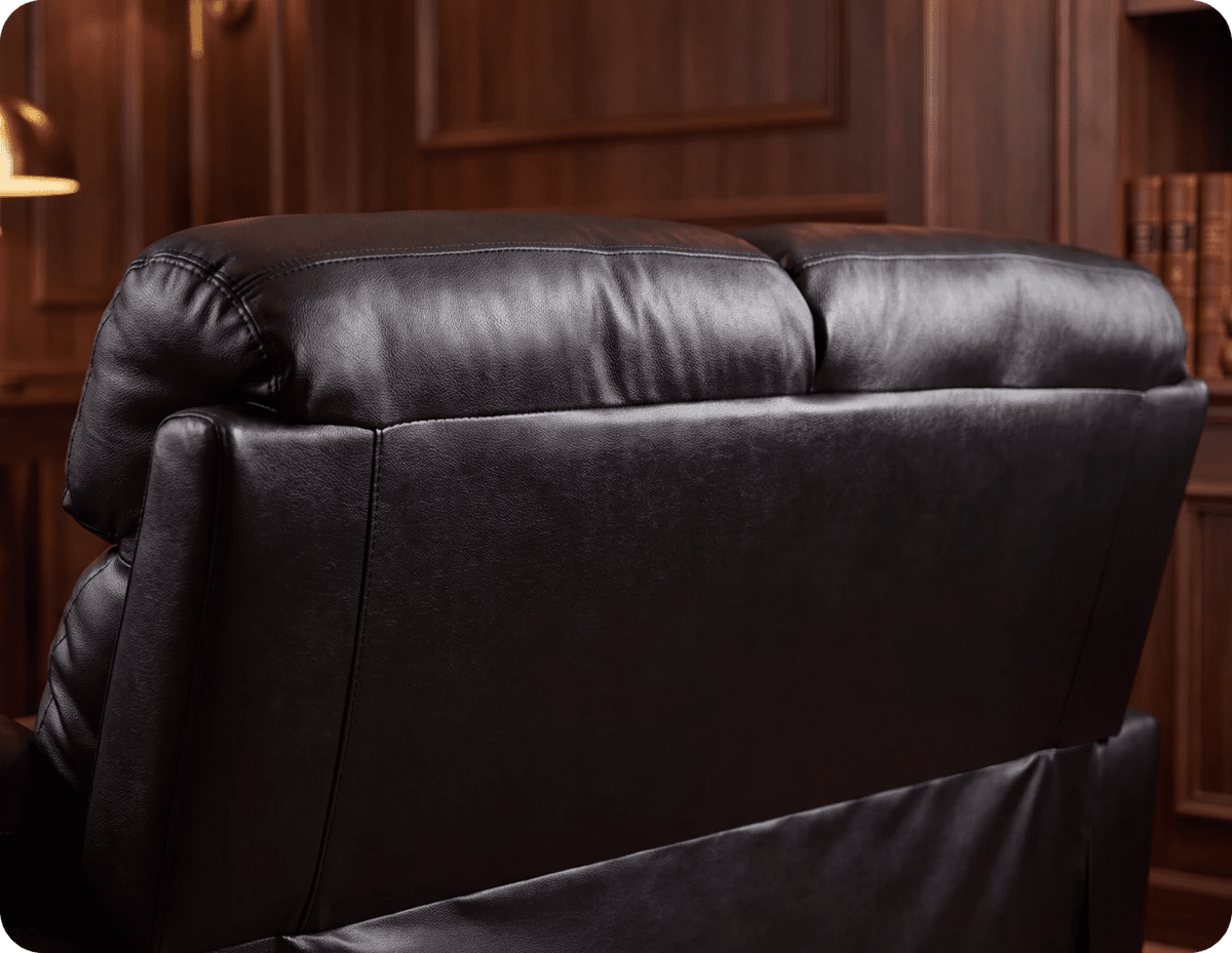 Velmont Genuine Leather Black