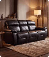Velmont Genuine Leather Sofa