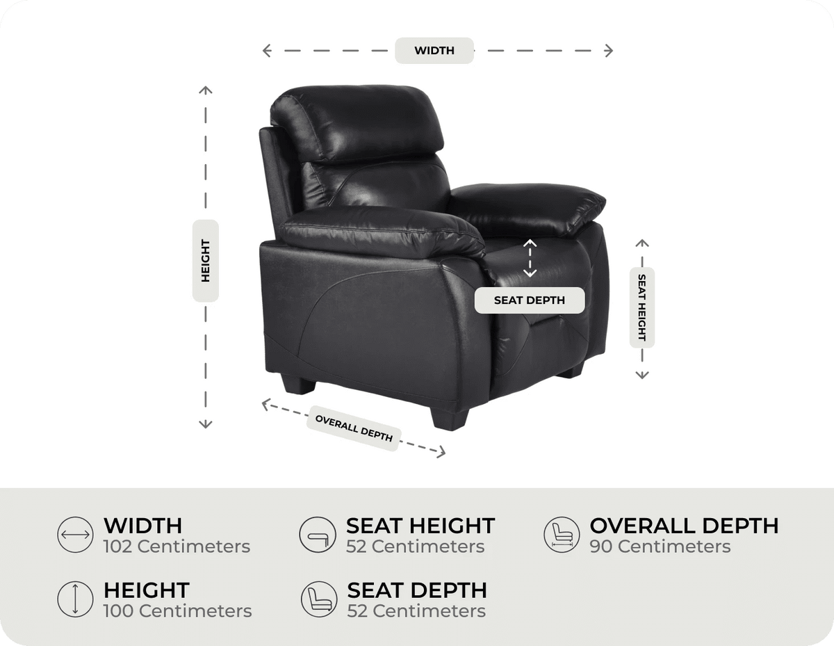 Velmont Genuine Leather Measurement