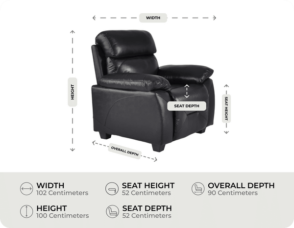 Velmont Genuine Leather Measurement