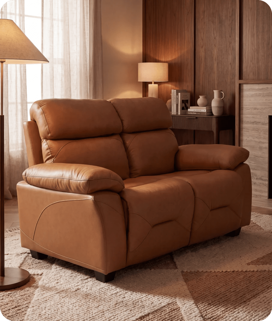 Velmont Genuine Leather Caramel