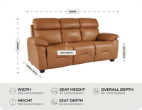Velmont Genuine Leather Measurement