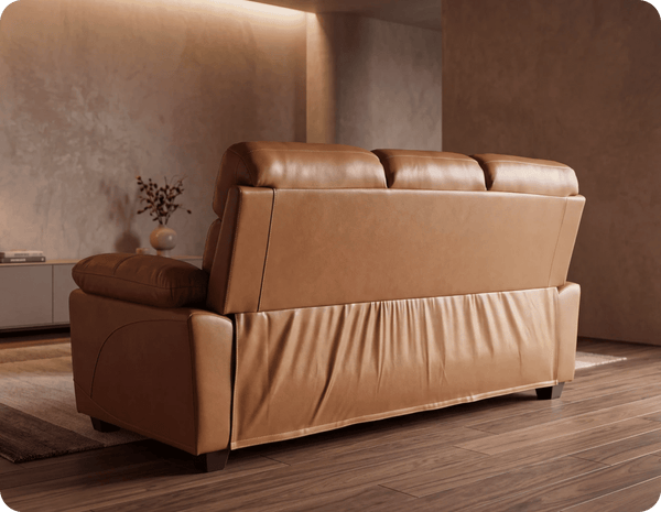 Velmont Genuine Leather Caramel