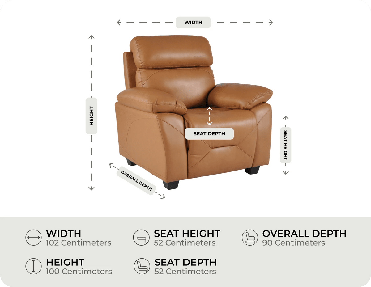 Velmont Genuine Leather Measurement