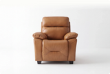 Velmont Genuine Leather Caramel Armchair