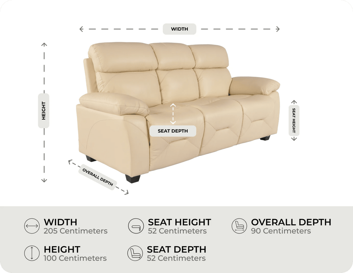 Velmont Genuine Leather Measurement