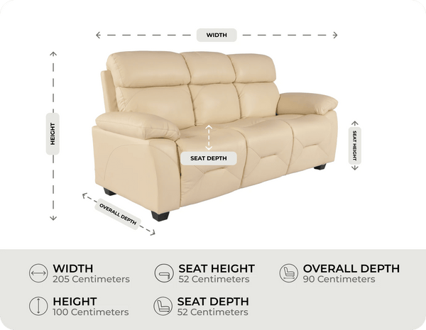 Velmont Genuine Leather Measurement