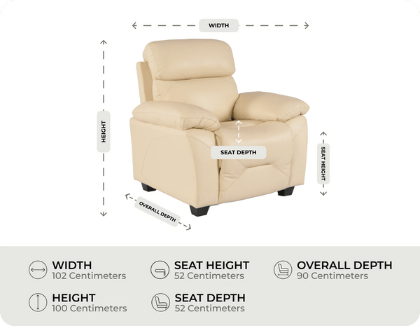 Velmont Genuine Leather Measurement