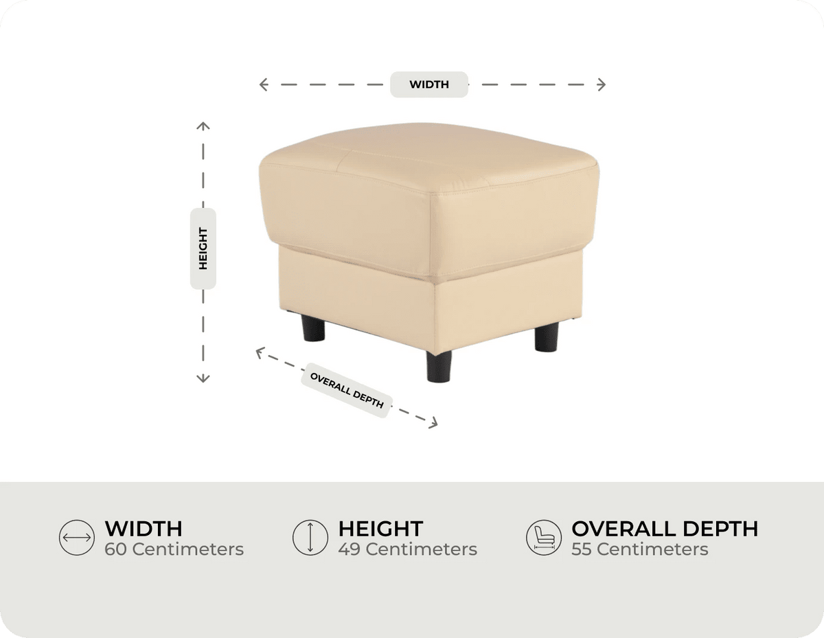 Velmont Genuine Leather Measurement