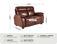Velmont Genuine Leather Measurement