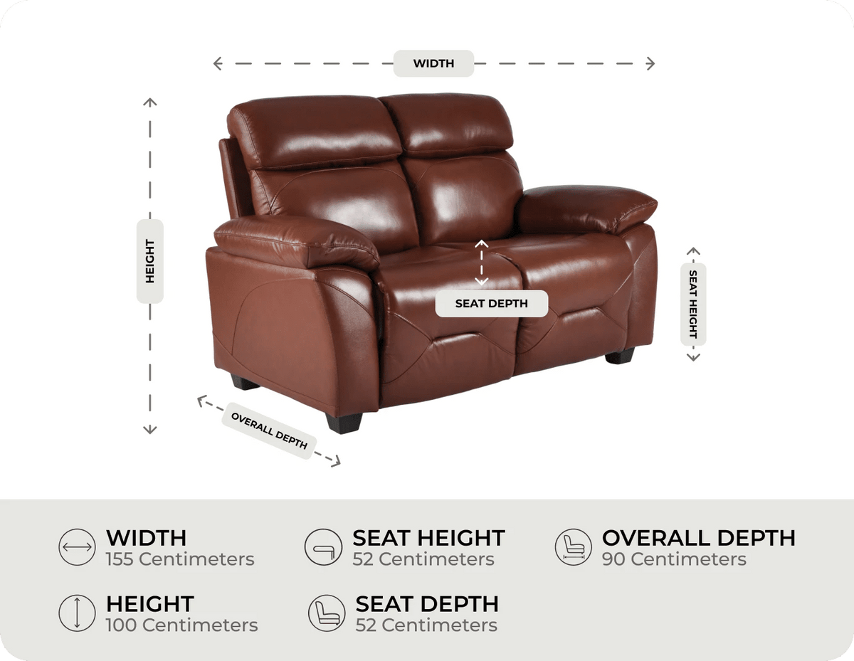 Velmont Genuine Leather Measurement