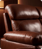 Velmont Genuine Leather Tan 2 Seater