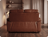 Velmont Genuine Tan 2 Seater Sofa