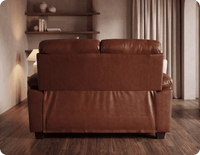 Velmont Genuine Tan 2 Seater Sofa