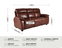 Velmont Genuine Leather Measurement