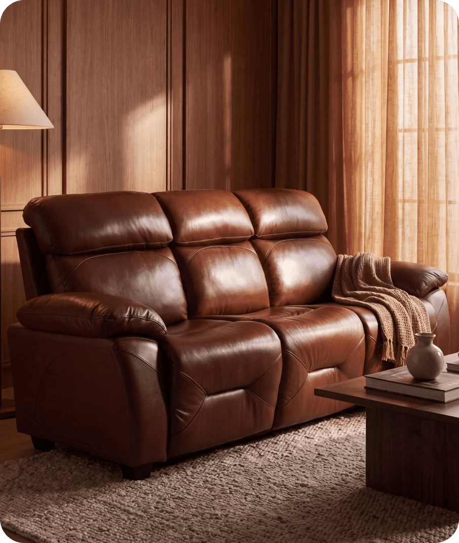 Velmont Genuine Leather Tan 3