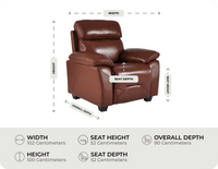 Velmont Genuine Leather Measurement
