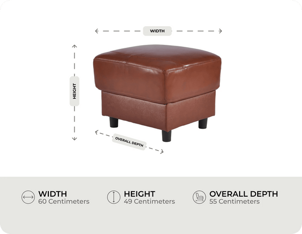 Velmont Genuine Leather Measurement