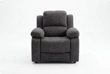 Veloura Charcoal Fabric Armchair