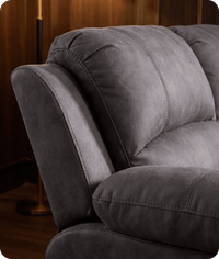 Veloura Charcoal Fabric