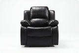 York Black Leather Electric Recliner