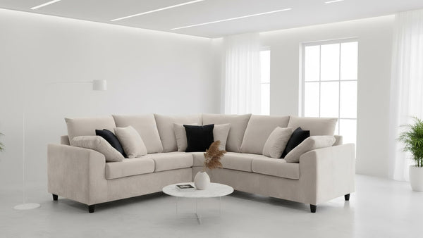 Euphoria Light Grey Corner 2r2 - Furniture Instore