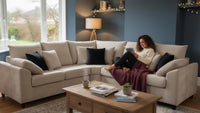 Euphoria Light Grey Corner 2r2 - Furniture Instore