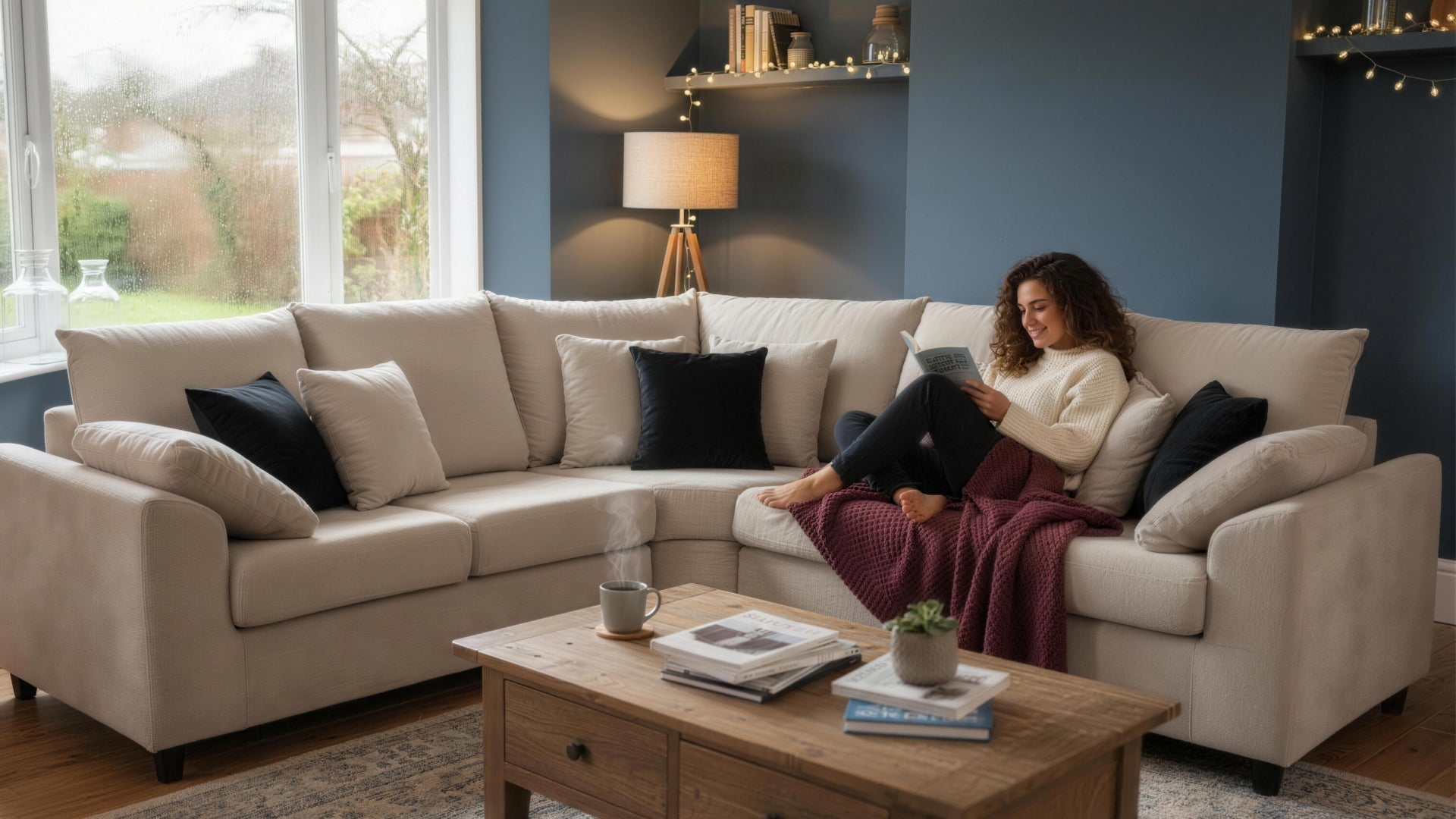 Euphoria Light Grey Corner 2r2 - Furniture Instore