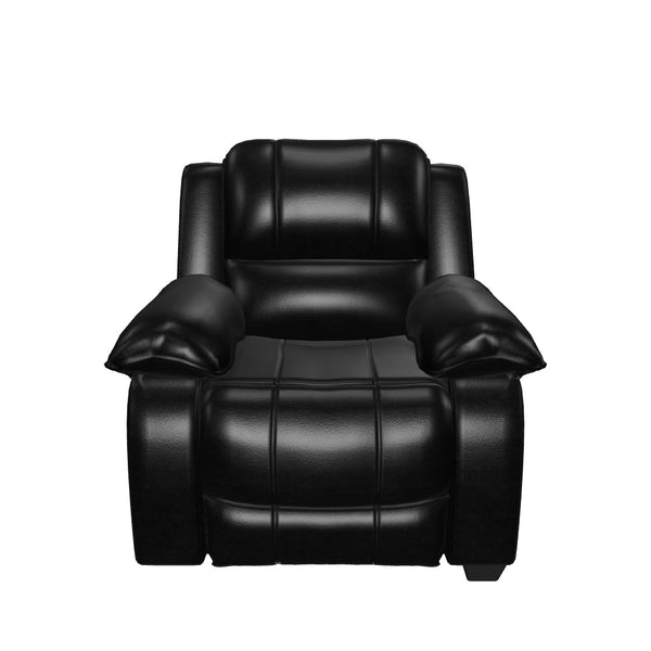 Veloura Black Leather Armchair
