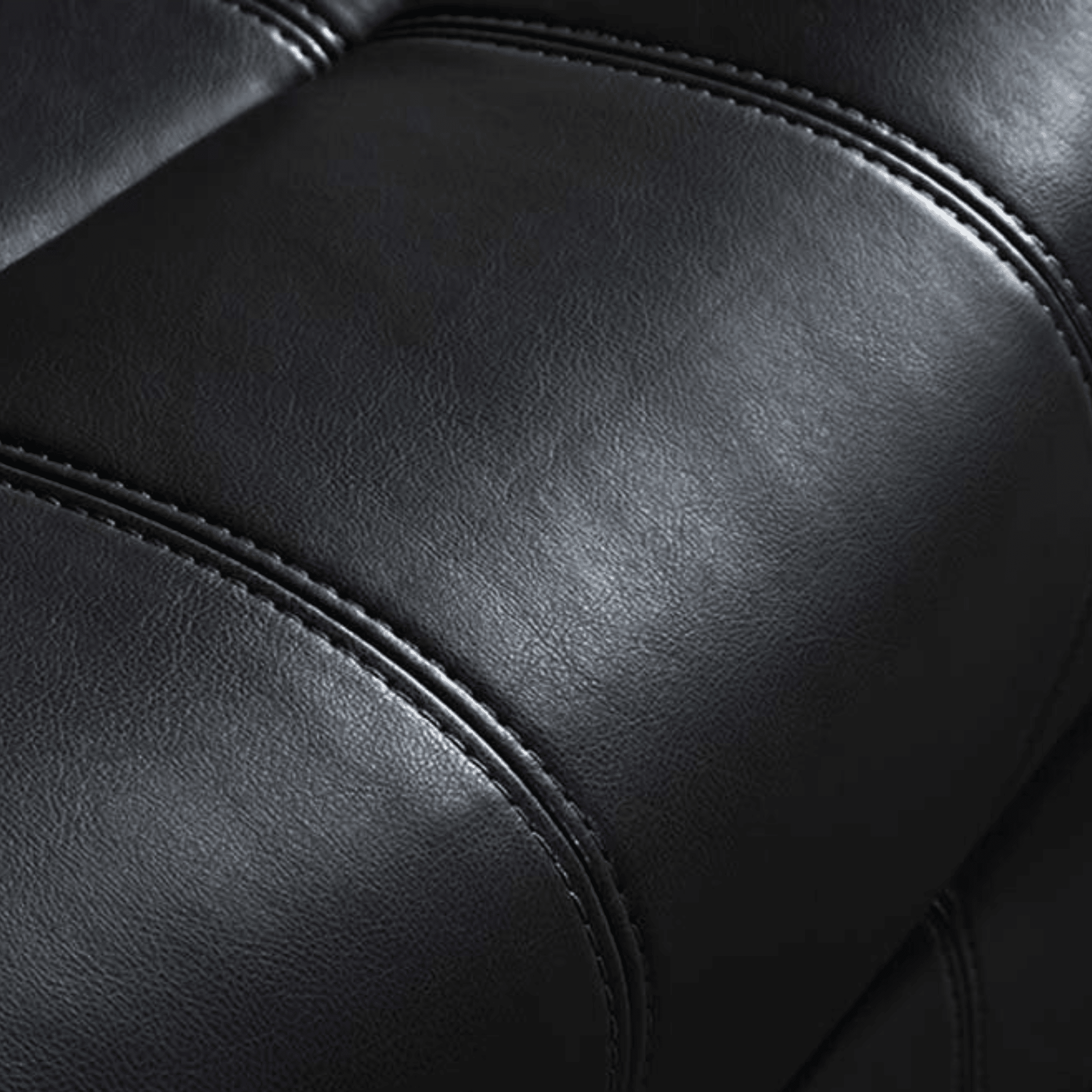 Valencia Black Leather Manual Recliner 3+2+1 Seater Sofa Set - Furniture Instore